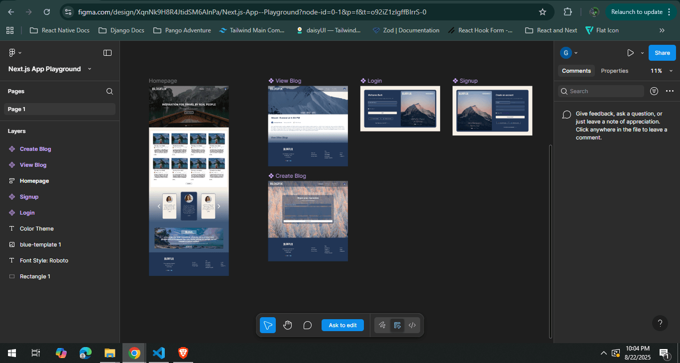 NextJS Blogsite-image